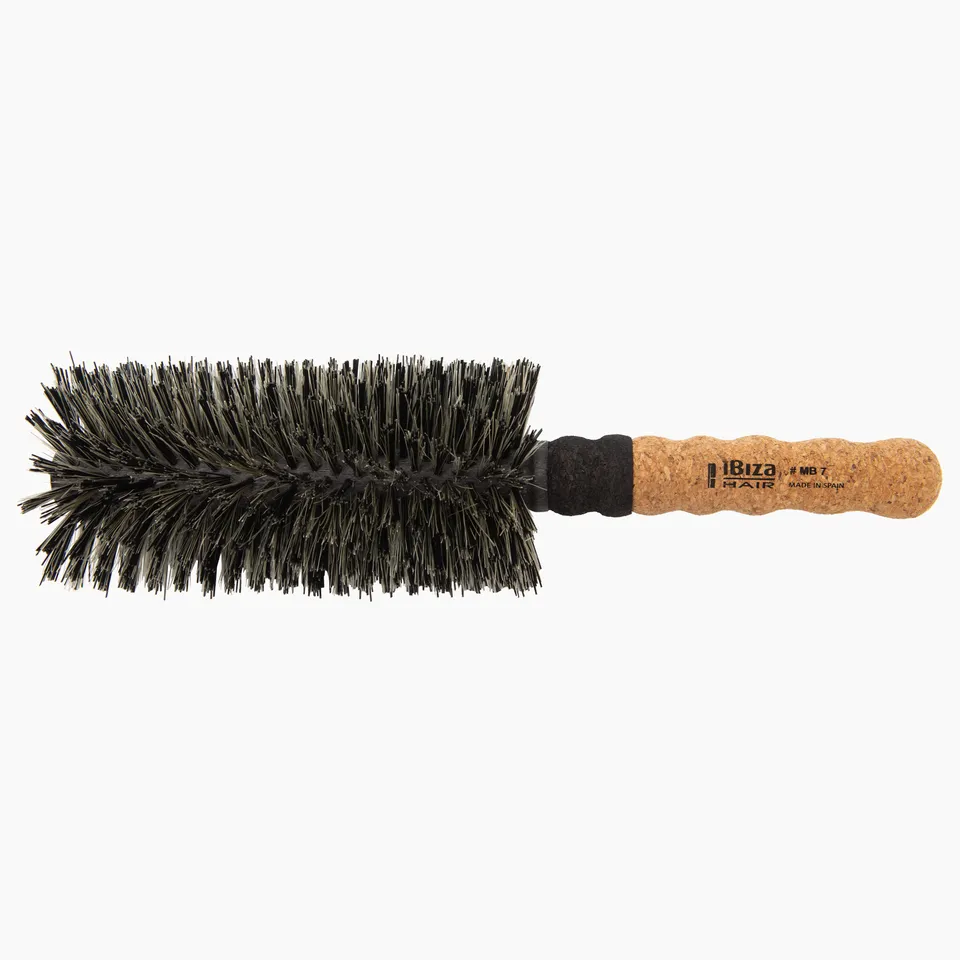 Ibiza Hair MB7 brosse ronde 70 mm liège boucles serrées