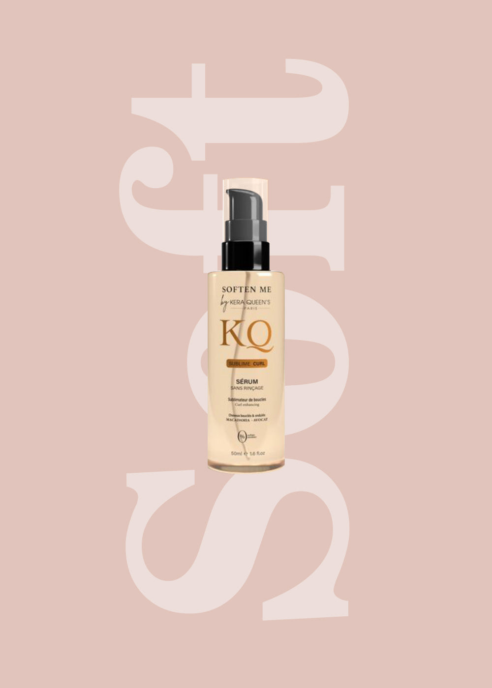 Kera Queen's Soften me Sublime Curl sérum boucles macadamia