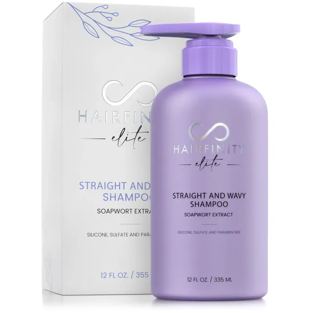 Hair Infinity Straight and Wavy shampooing léger cheveux lisses