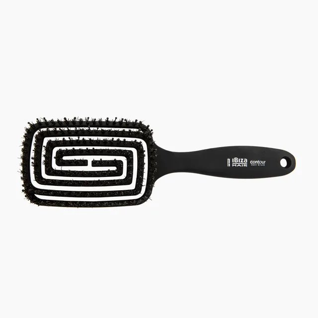 Ibiza Hair Contour brosse ventilee demelage sanglier nylon