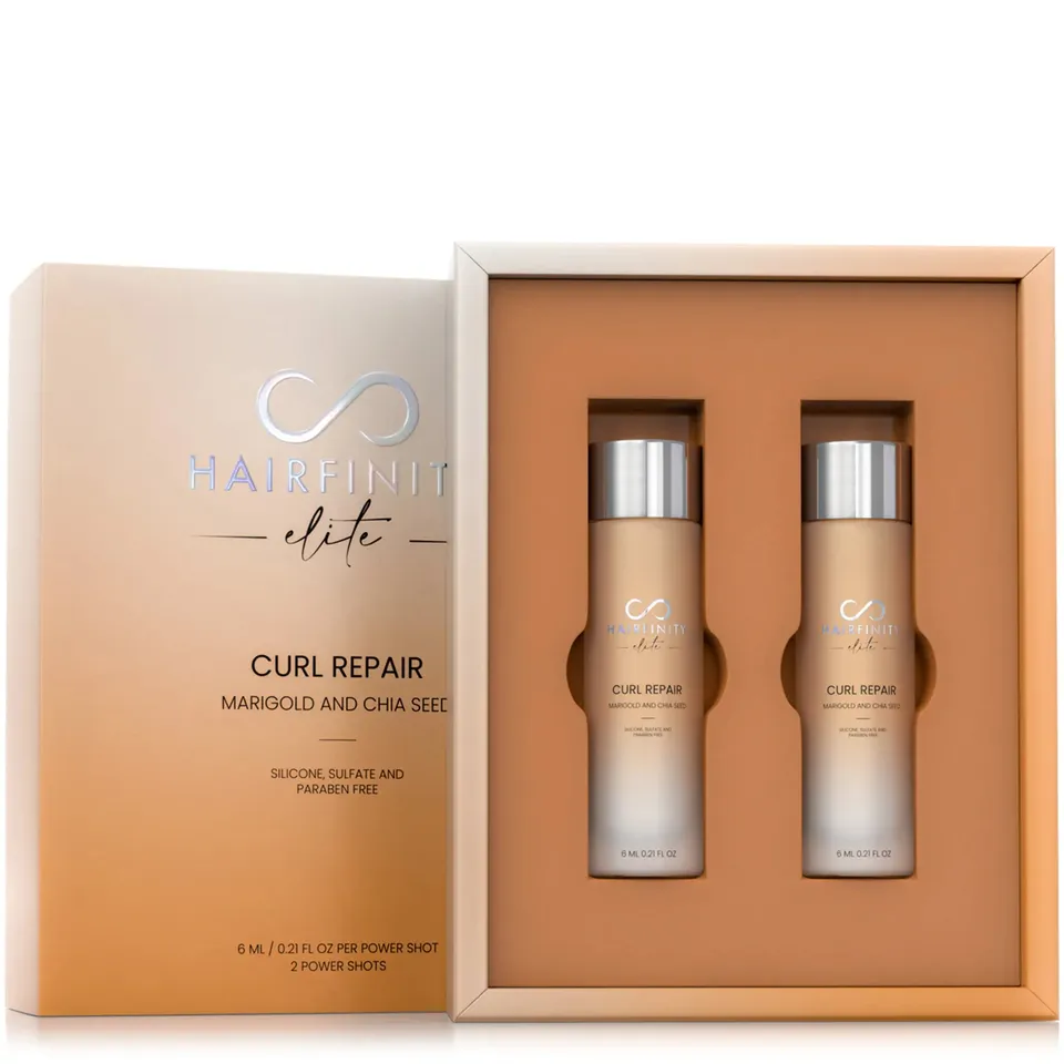 Hair Infinity Power Shots Curl Repair booster boucles abîmées
