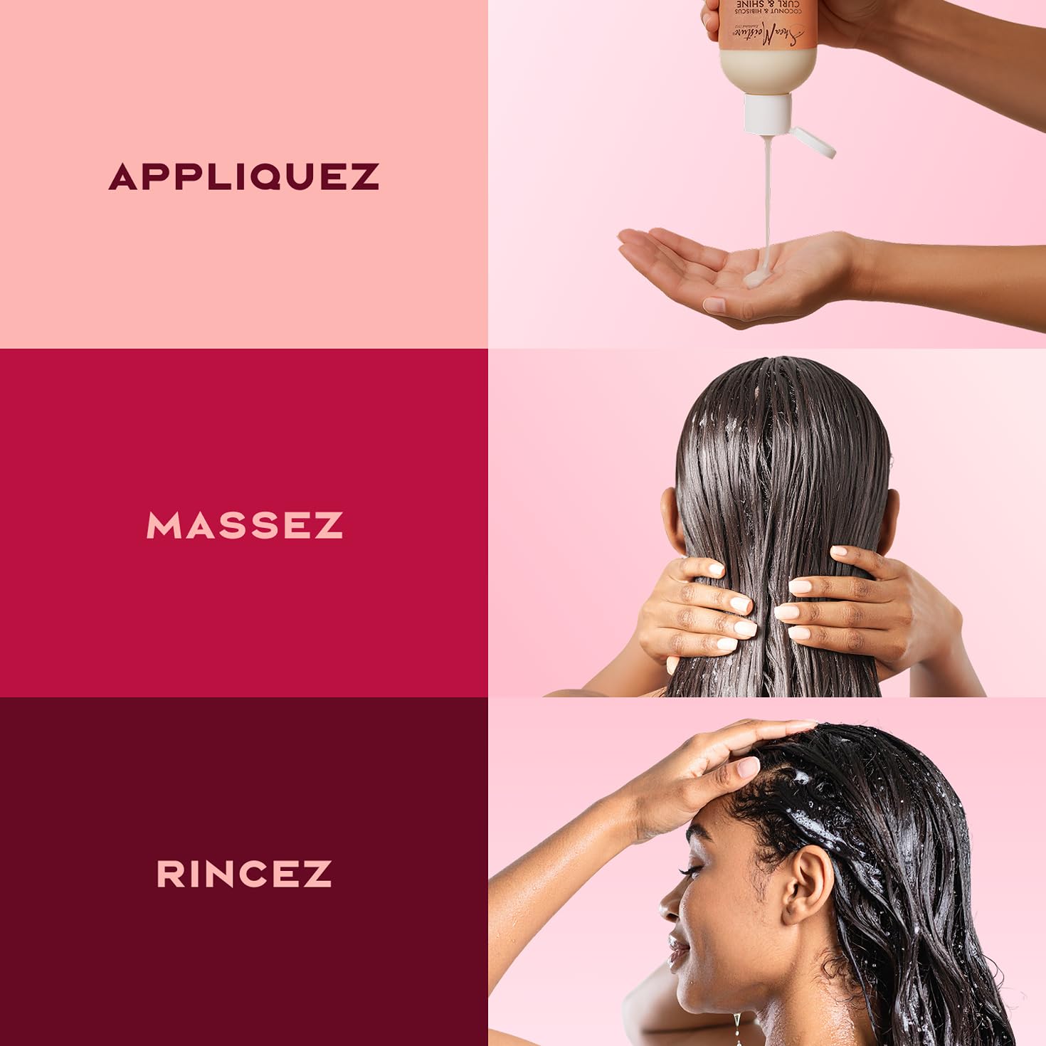 Shea Moisture Coconut Hibiscus après-shampooing 379 ml boucles