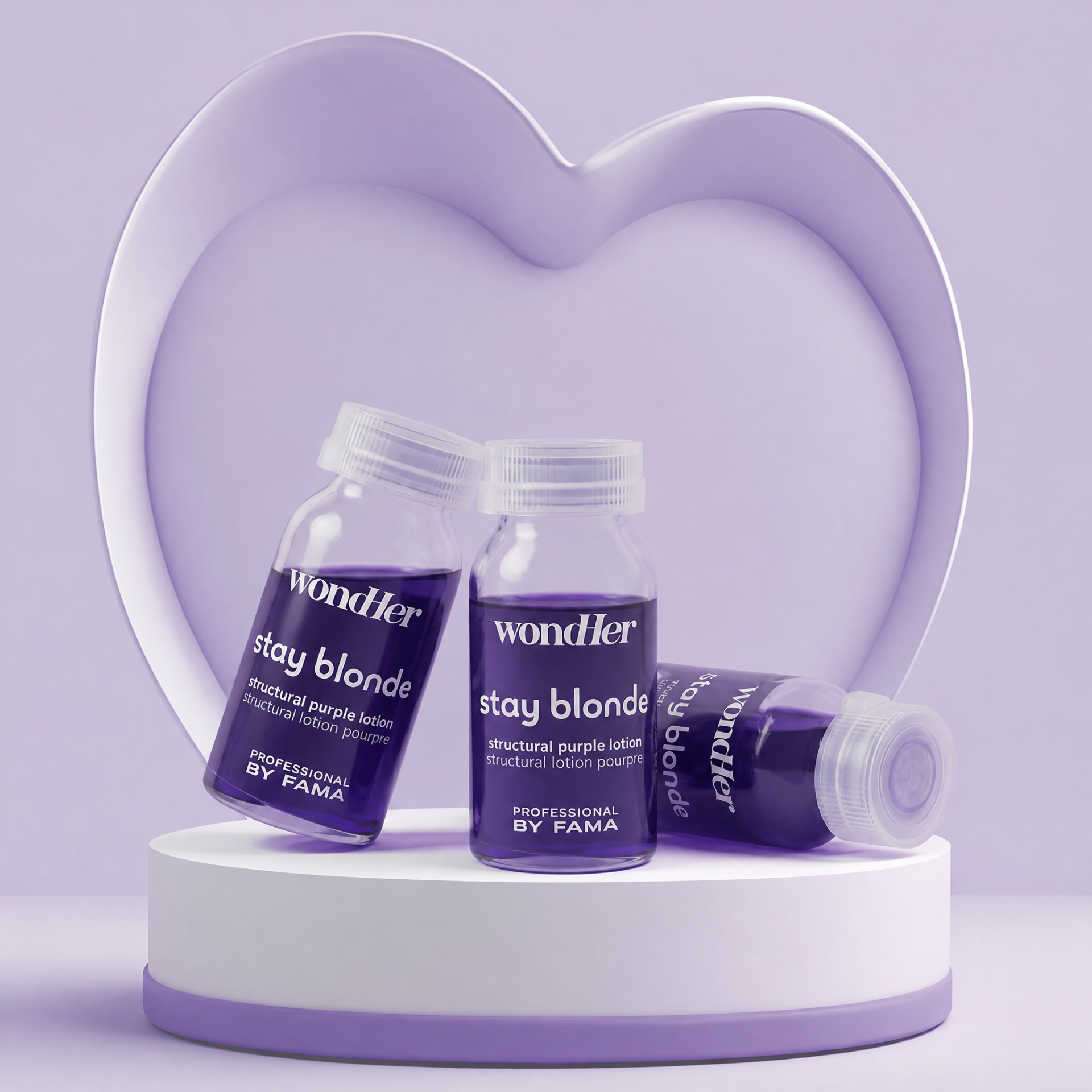 Professional by Fama Stay Blonde Structural Purple Lotion blonds
