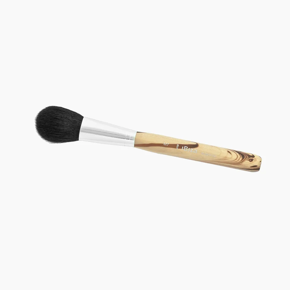 Ibiza Hair M7 Pinceau poudre fond de teint poils chèvre