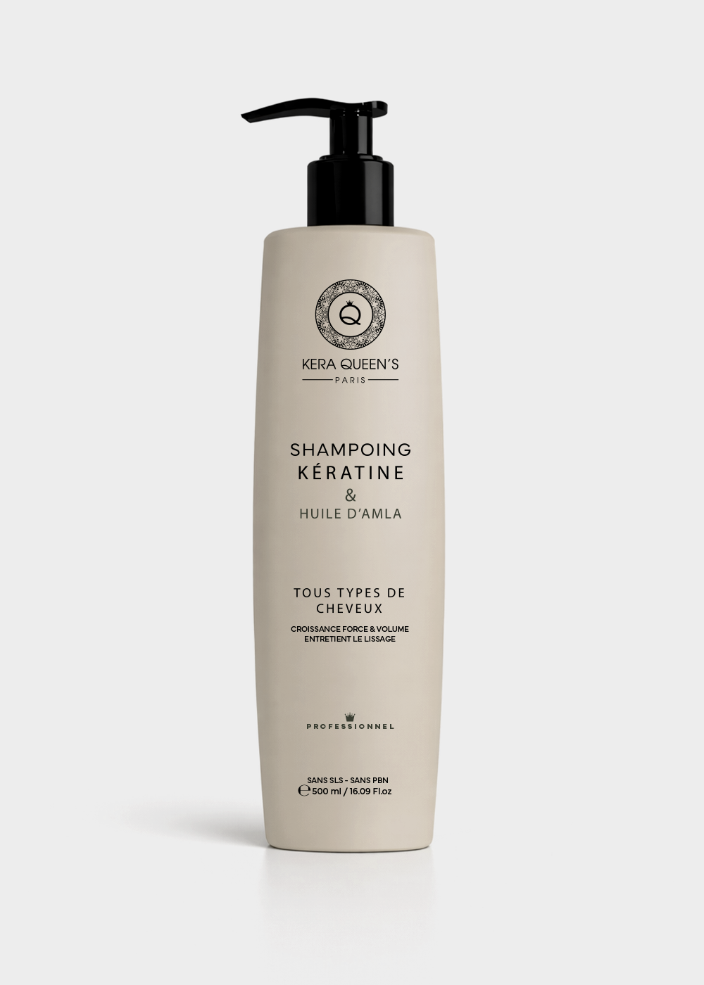 Kera Queen's Rituel Amla shampoing 500ml cheveux bruns