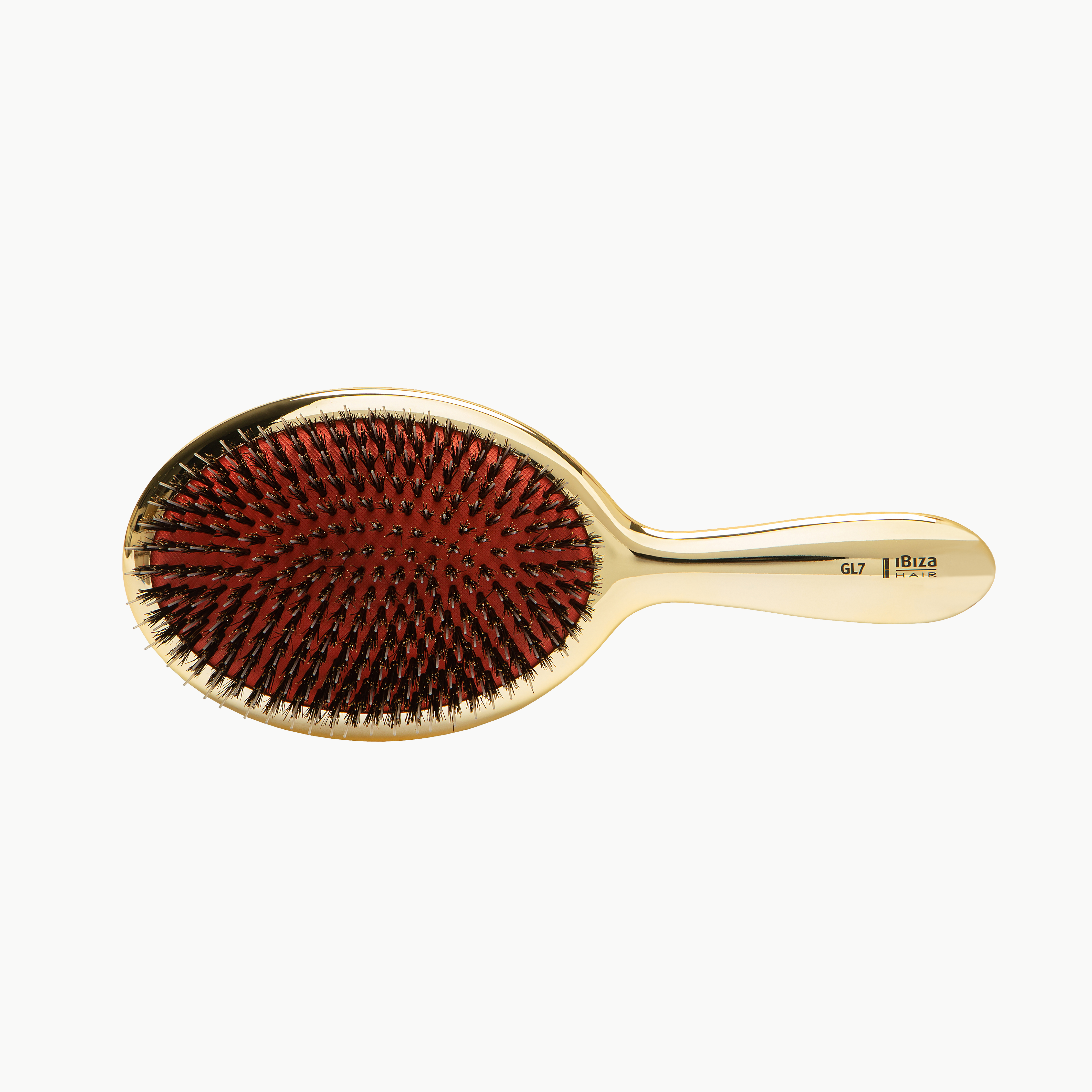 Ibiza Hair GL7 brosse ovale dorée sanglier brillance