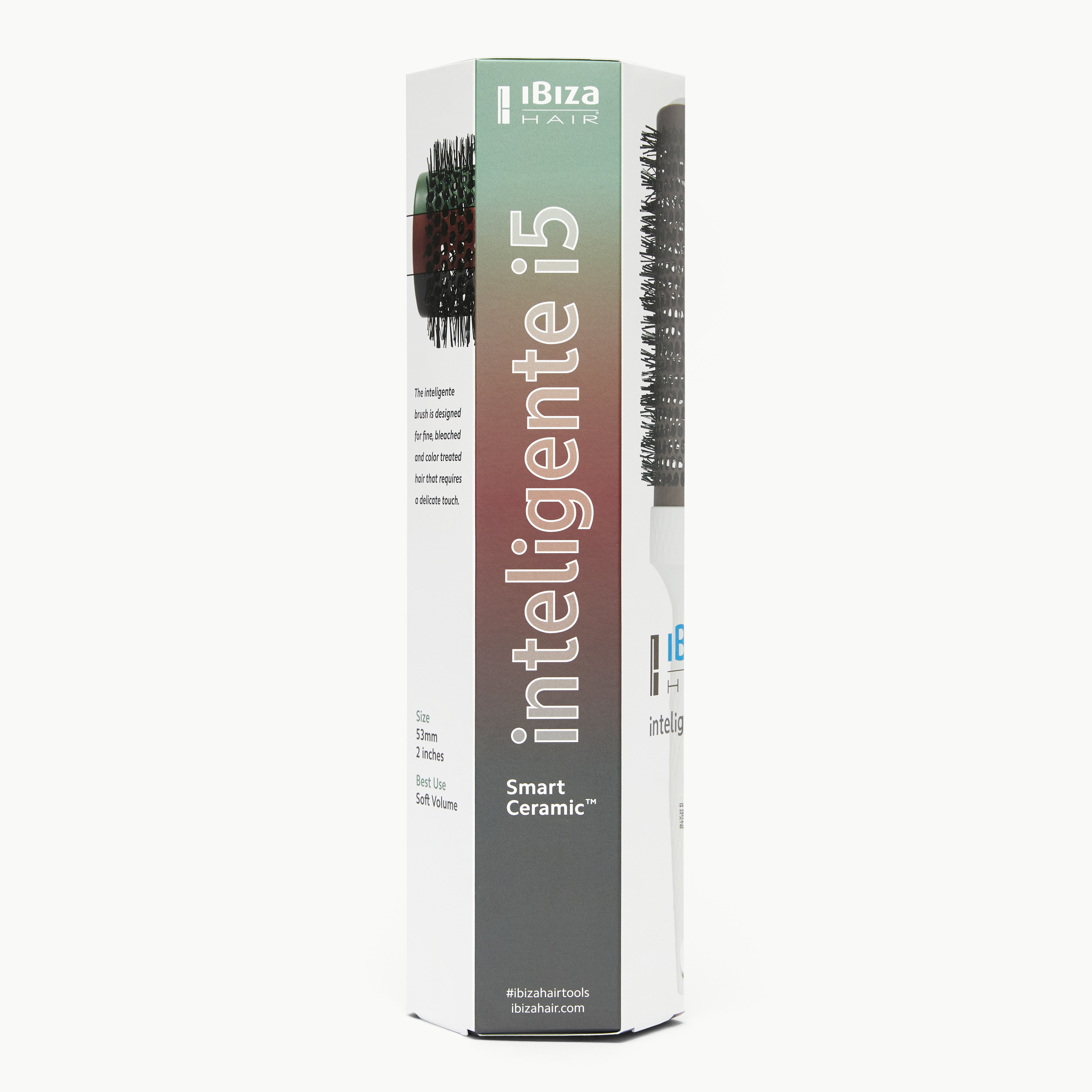 Ibiza Hair Inteligente i5 Brosse ronde 53 mm céramique