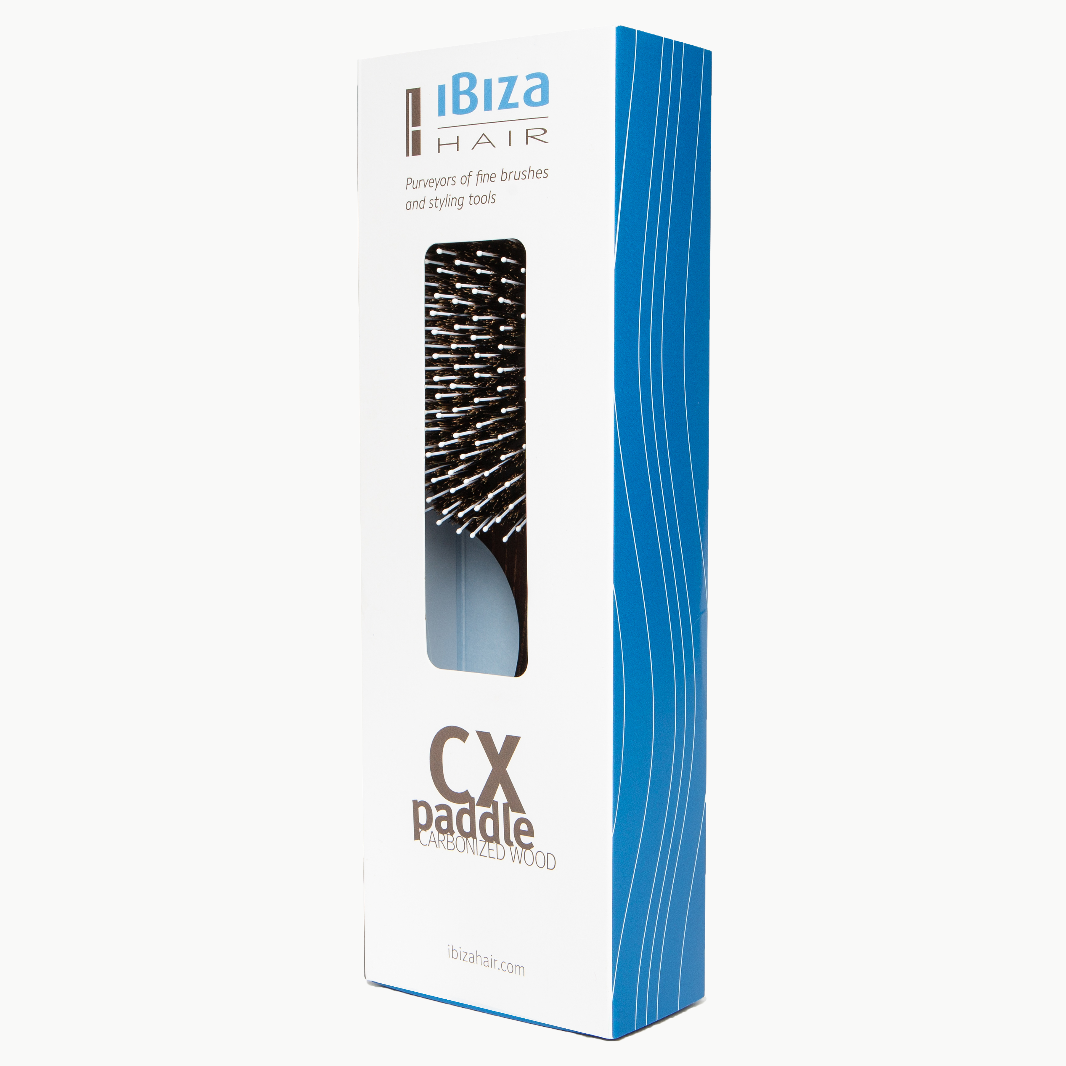 Ibiza Hair CX Series CX6 brosse paddle sanglier cheveux longs