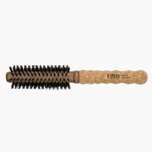 Ibiza Hair EX Series EX2 brosse ronde 40 mm manche liege