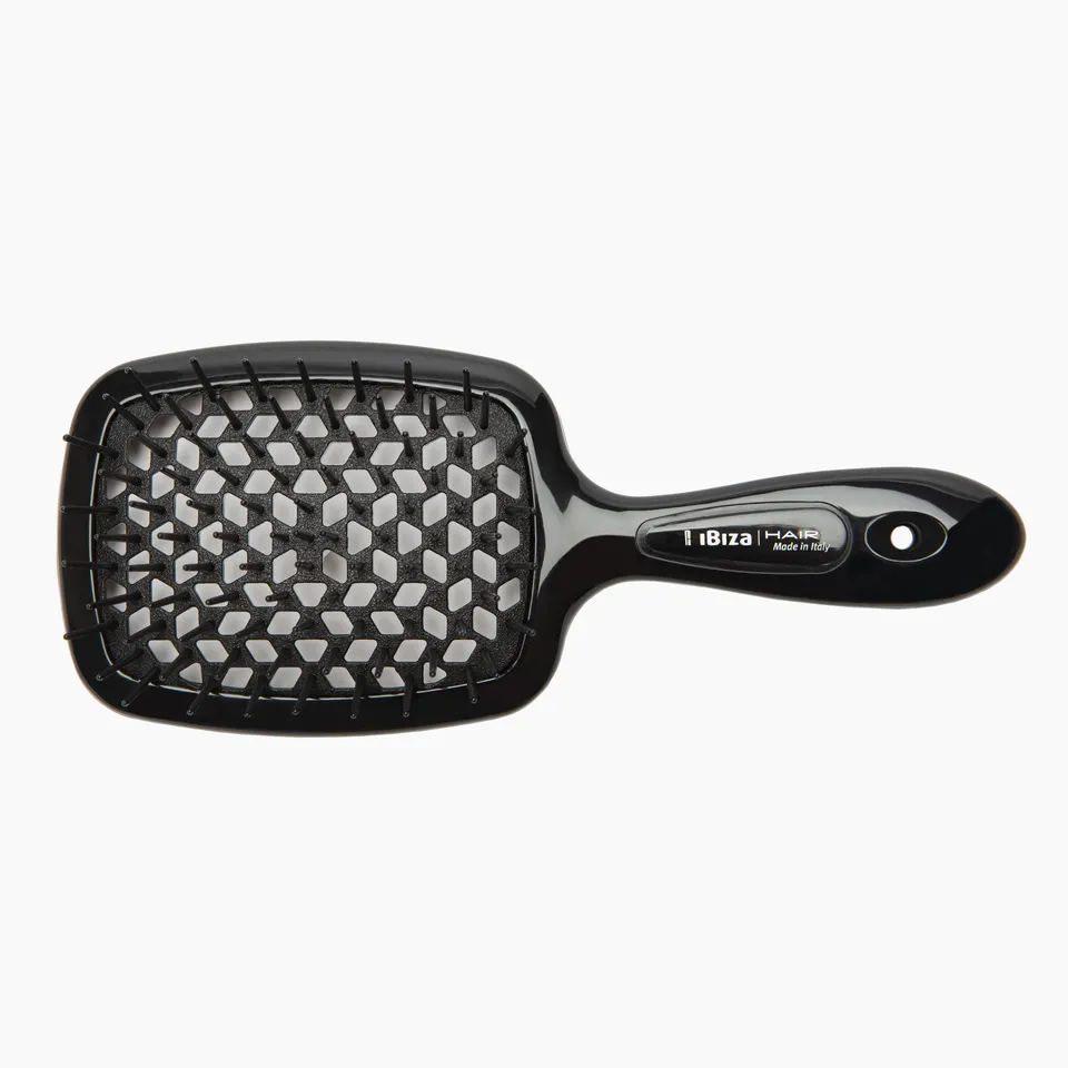 Ibiza Hair AirWave brosse cheveux noire ventilée