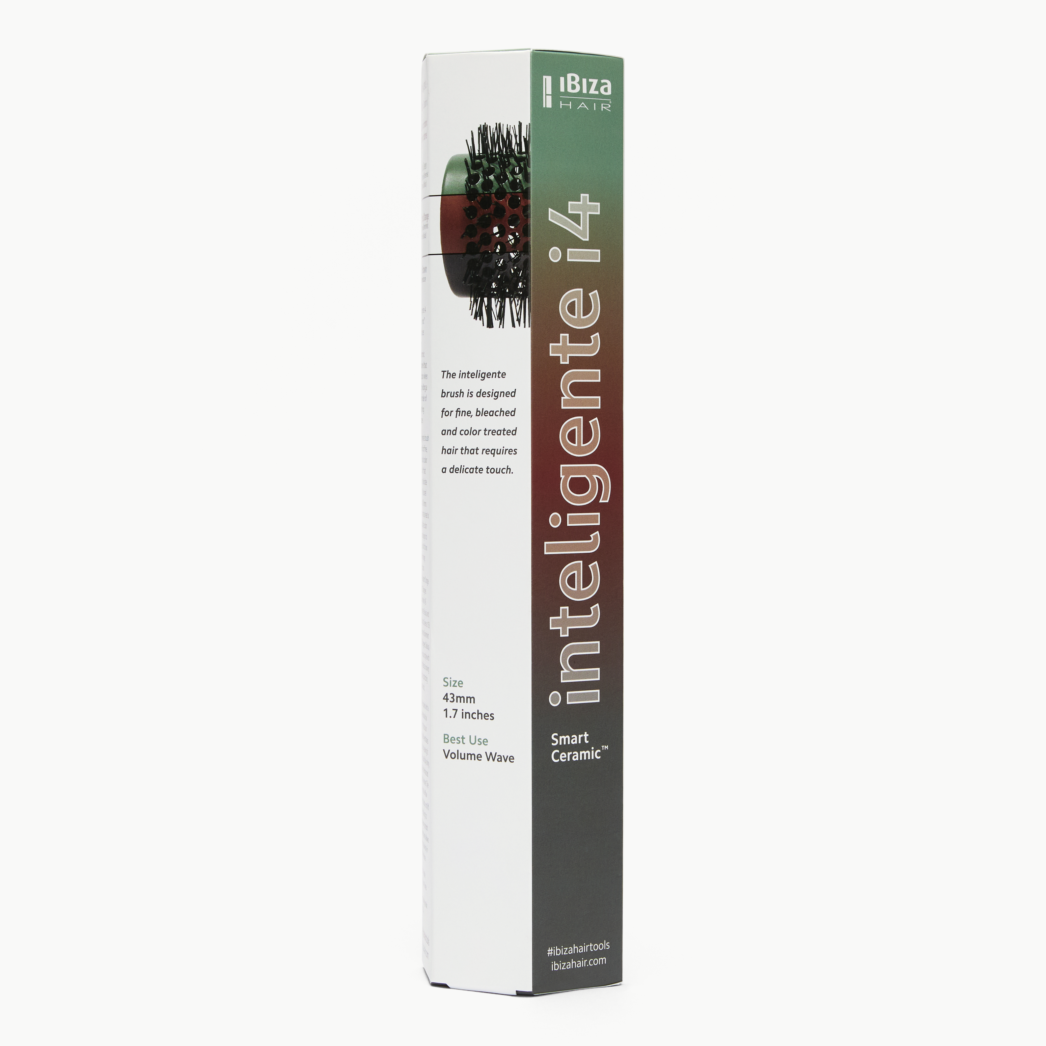 Ibiza Hair inteligente i4 brosse céramique 43 mm