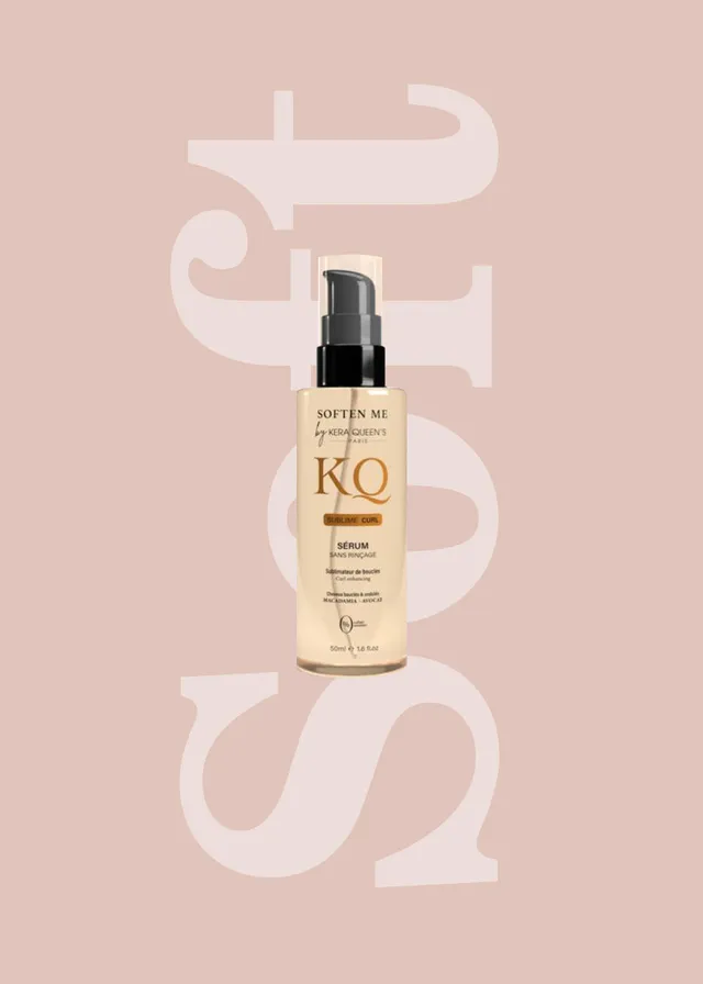 Kera Queen's Soften me Sublime Curl sérum boucles macadamia
