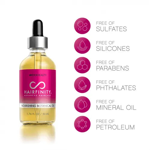 Hair Infinity Growth Boosters huile botanique nourrissante sans sulfate